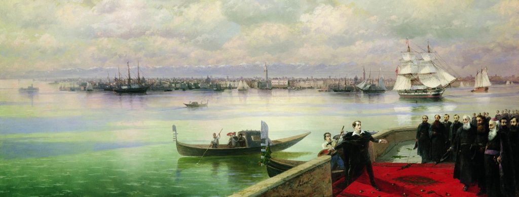 Lord Byron arrives at San Lazzaro - November 1816