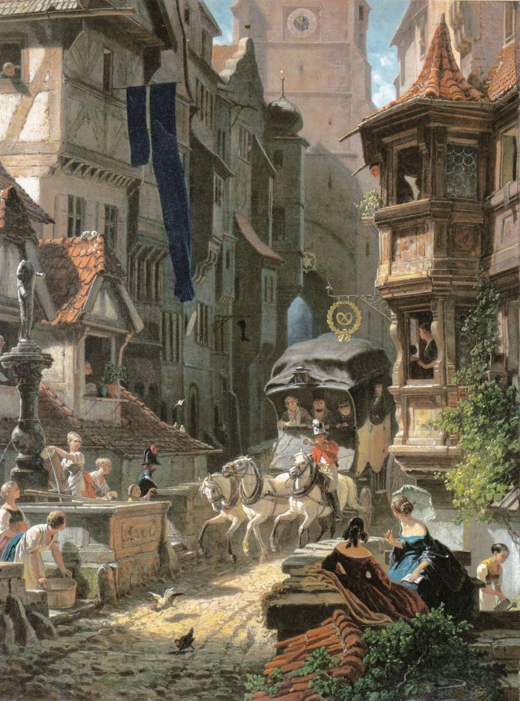 Carl Spitzweg - artist shows that art can make us laugh!