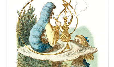 Alice meets the Caterpillar, Alice's Adventures in Wonderland