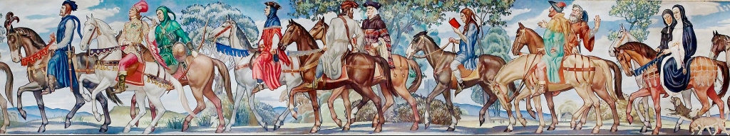 The Canterbury Tales - mural by Ezra Winter, Library of Congress, US - 1939