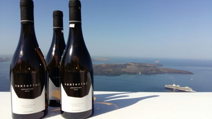 Sister winery Vassaltis creates superb Santorini wines to enjoy at sunset (or any time actually)