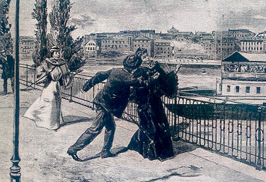 Empress Elisabeth is attacked in Geneva - 1898