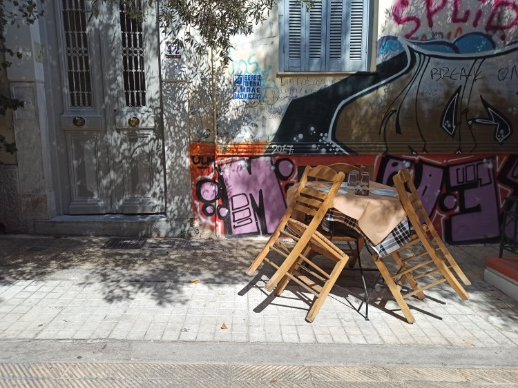 A different side of Athens, Greece 