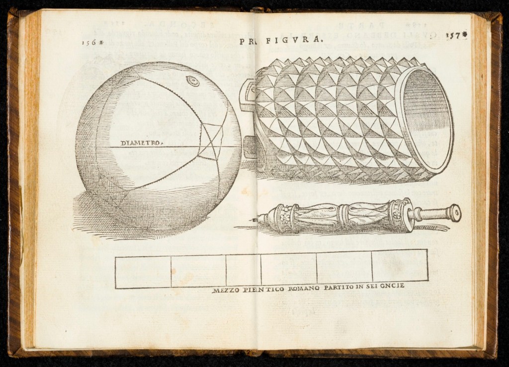 Pencil sketch from 1555 book (published in Venice)