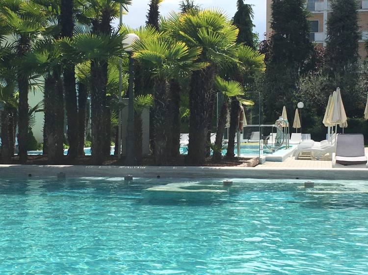 Abano - one of the many geo-thermally heated pools