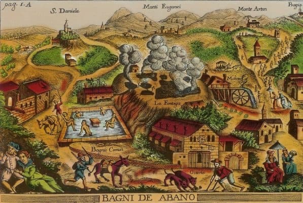 The spa town of Abano Terme has welcomed visitors to it's therapeutic waters since Roman times