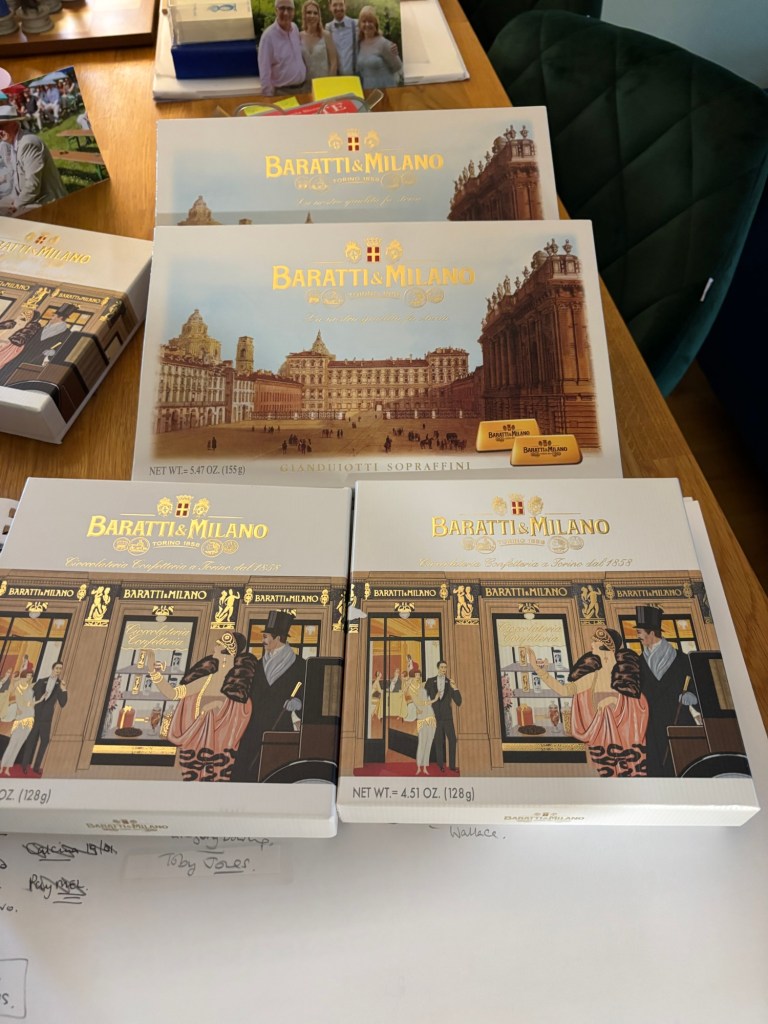 Baratti and Milano chocolates 